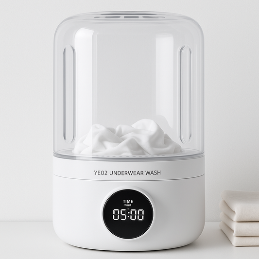 Seraphic® Wireless & Portable Underwear Washing Machine Bucket